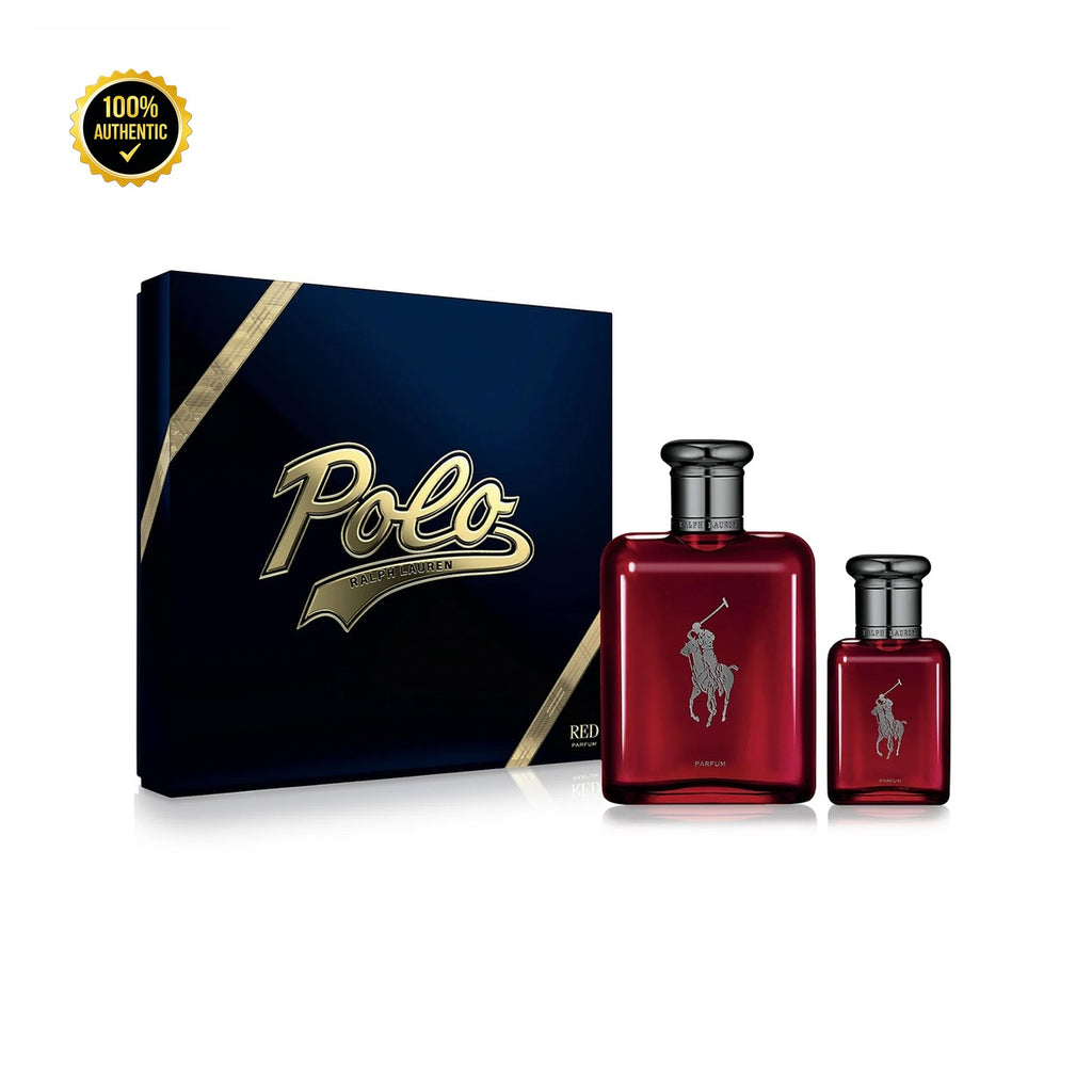 Set M- Polo Red 2Pc (4.2oz EDP + 1.3oz EDP) Hard Box