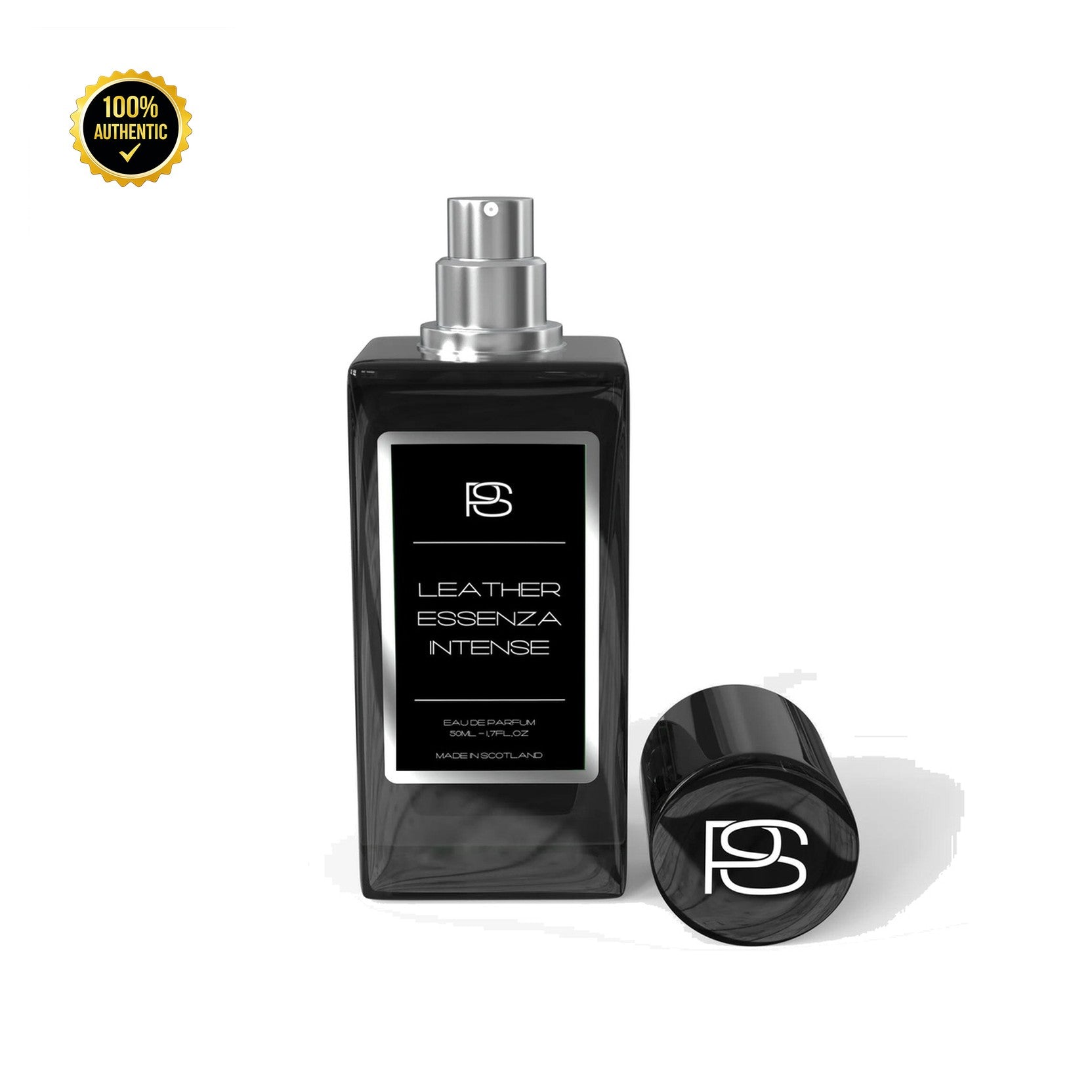 Set M- S.F Intense Leather 3.4oz EDT + 3.4 Sg+ Mini)