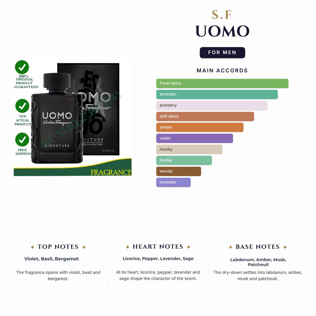 Set M- S.F Uomo 3Pc (3.4oz EDT +3.4oz Asb +3.4oz Sg)