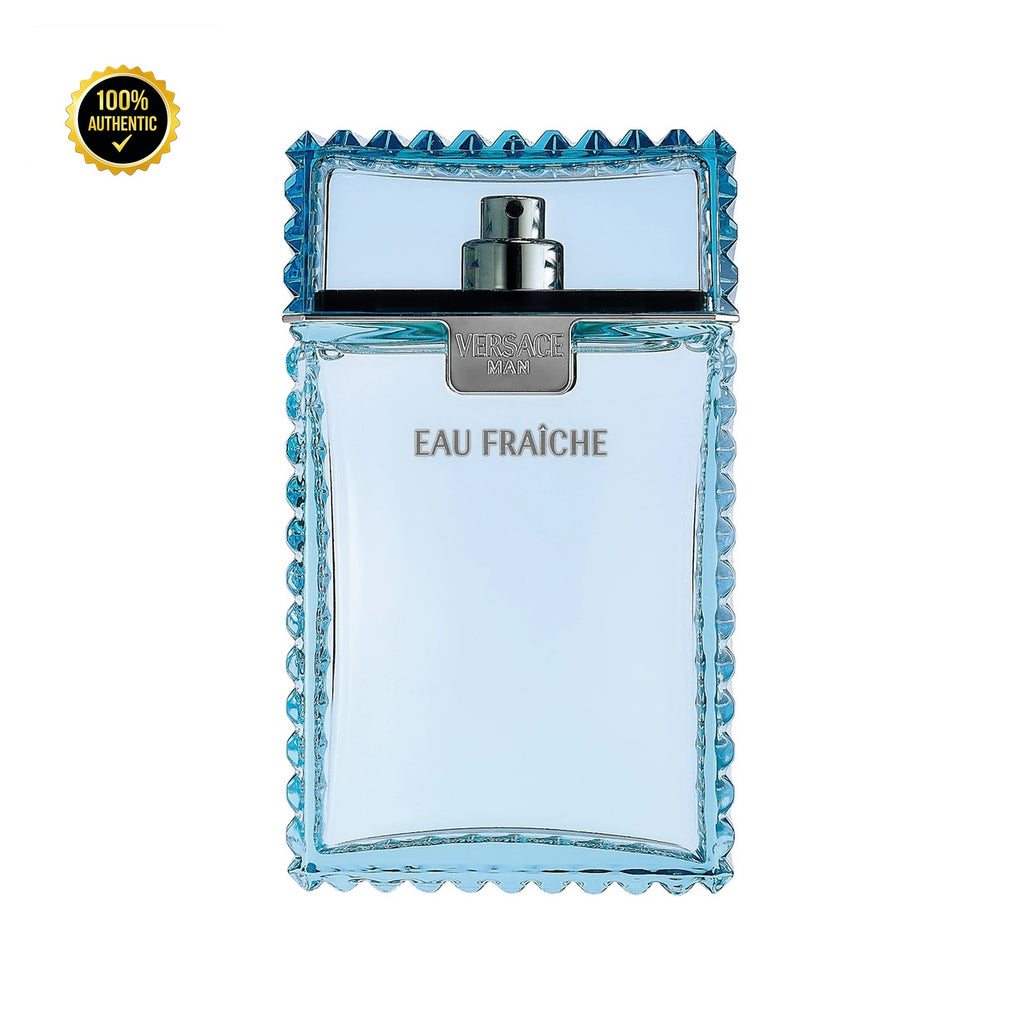 Set M Versace Eau Fraiche (3.4oz EDT + 5.0oz Sg+ 5Ml Mini)