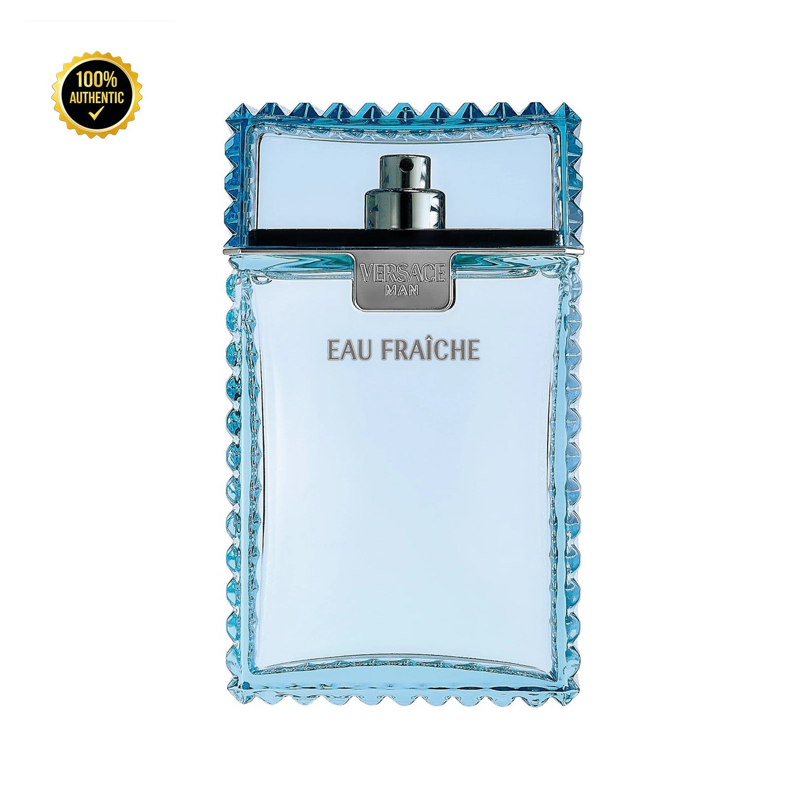 Set M Versace Eau Fraiche (3.4oz EDT + 5.0oz Sg+ 5Ml Mini)
