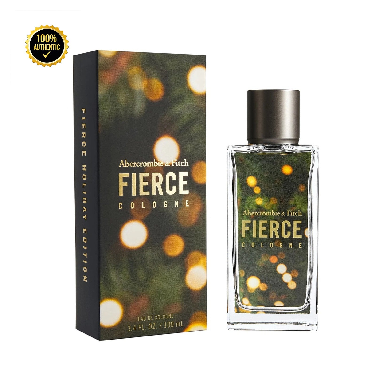 Set W- A&F Fierce 3Pc (1.7oz EDP + 3.0oz Hand Cream + 10Ml Spy)