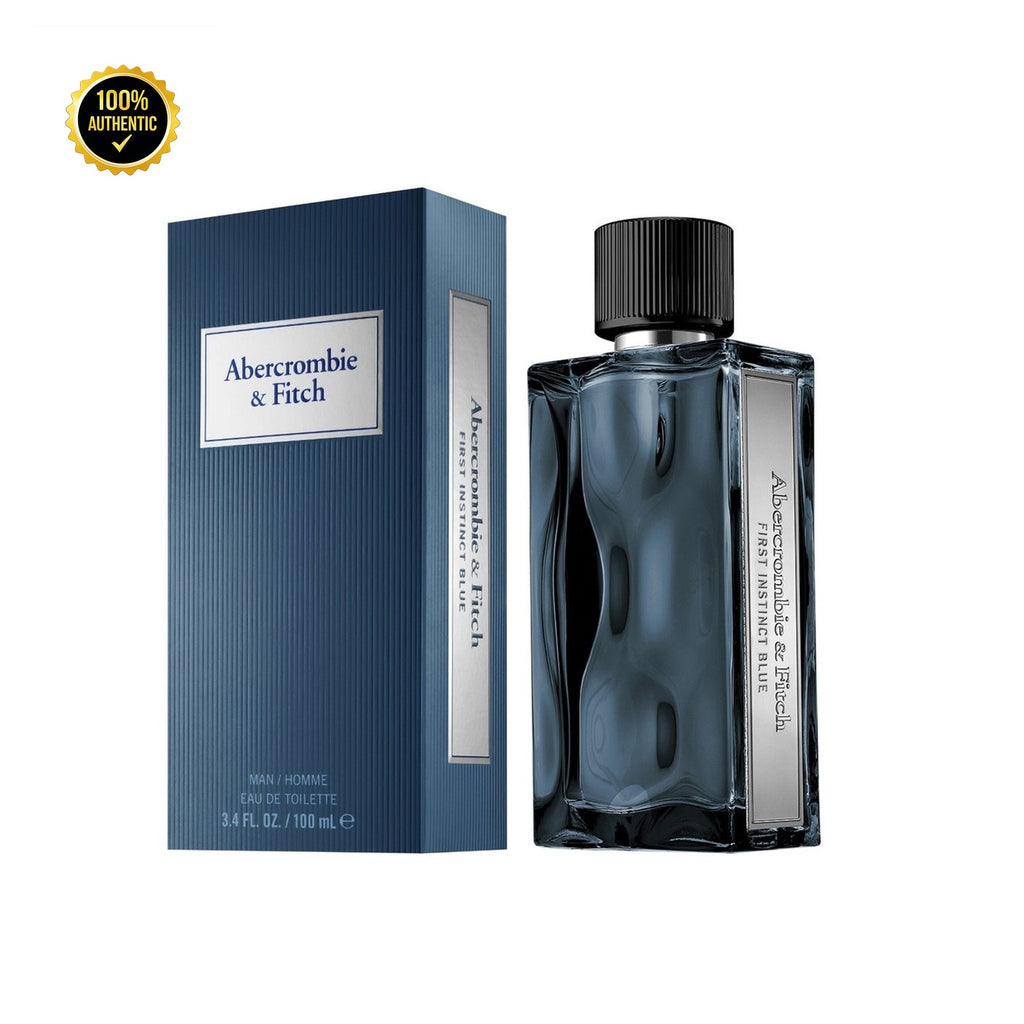 Set W- A&F First Instinct Blue 3Pc( 3.4oz+ 6.7Bl+ 0.15Ml)