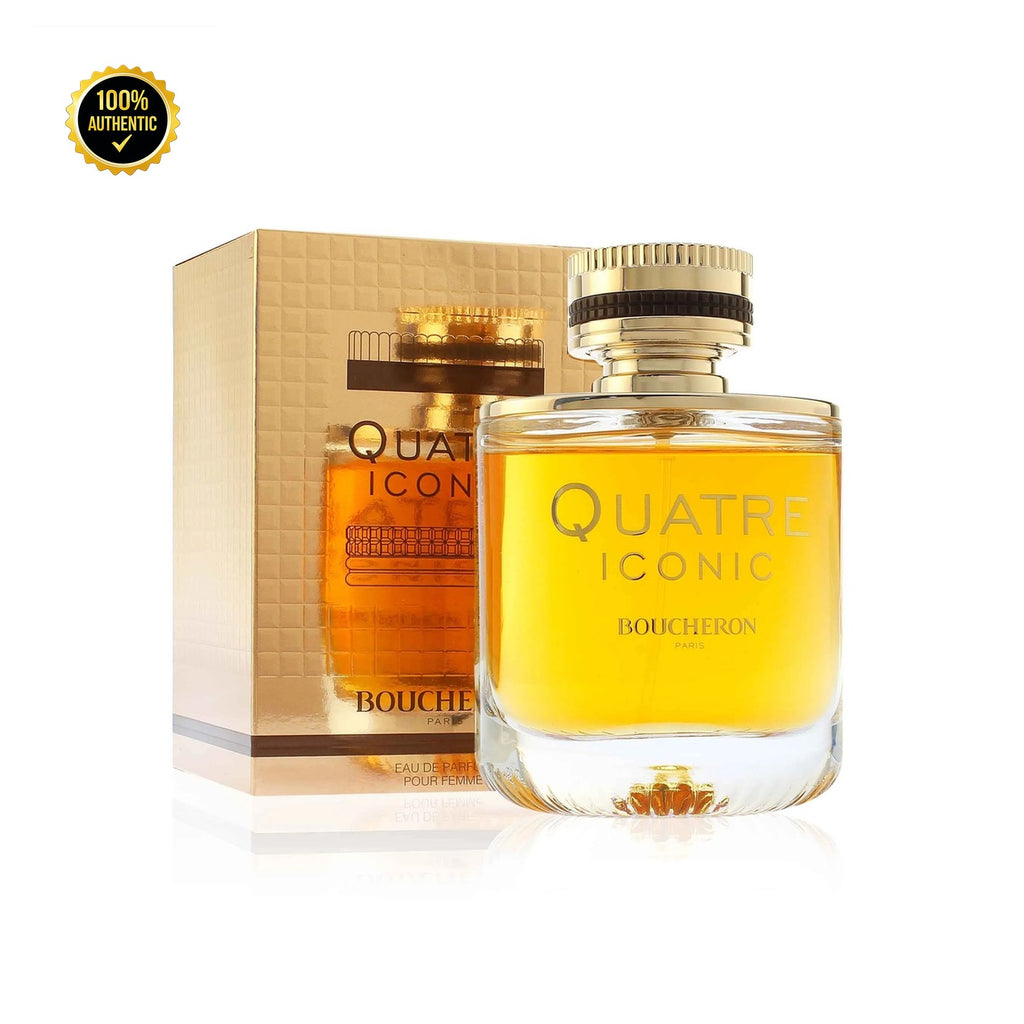 Set W- Boucheron Quatre Icon 3Pc (3.4oz EDP +3.4Sg+3.4Bl)