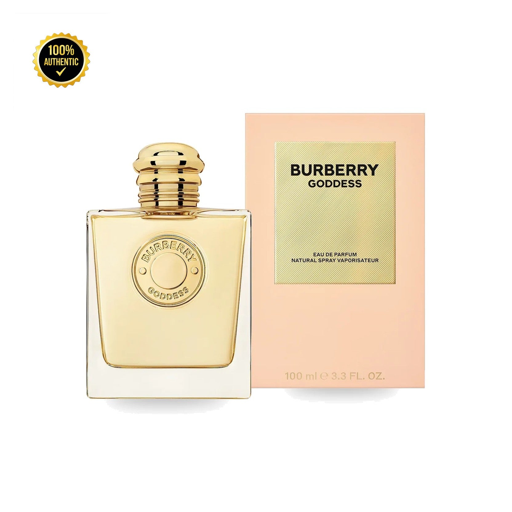 Set W- Burberry Goddess 3Pc (3.4oz EDP + 10Ml EDP +2.5Bl)