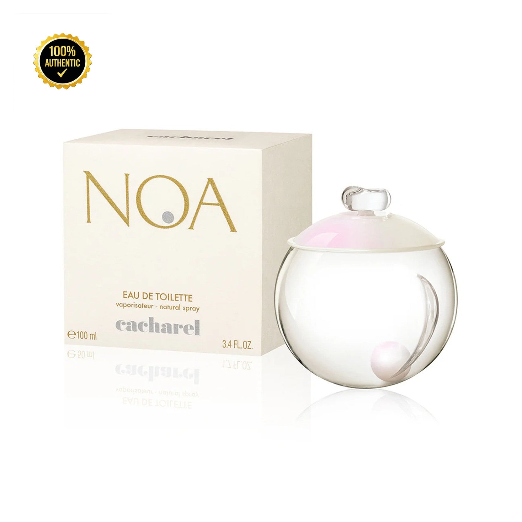 Set W Cacharel Noa 2Pc (3.4oz EDT + 2X 1.7Bl)