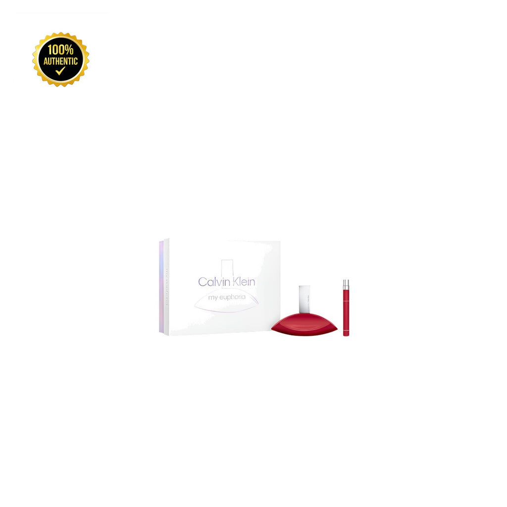 Set W- Ck My Euphoria 2Pc (3.4oz EDP +0.33Mini)