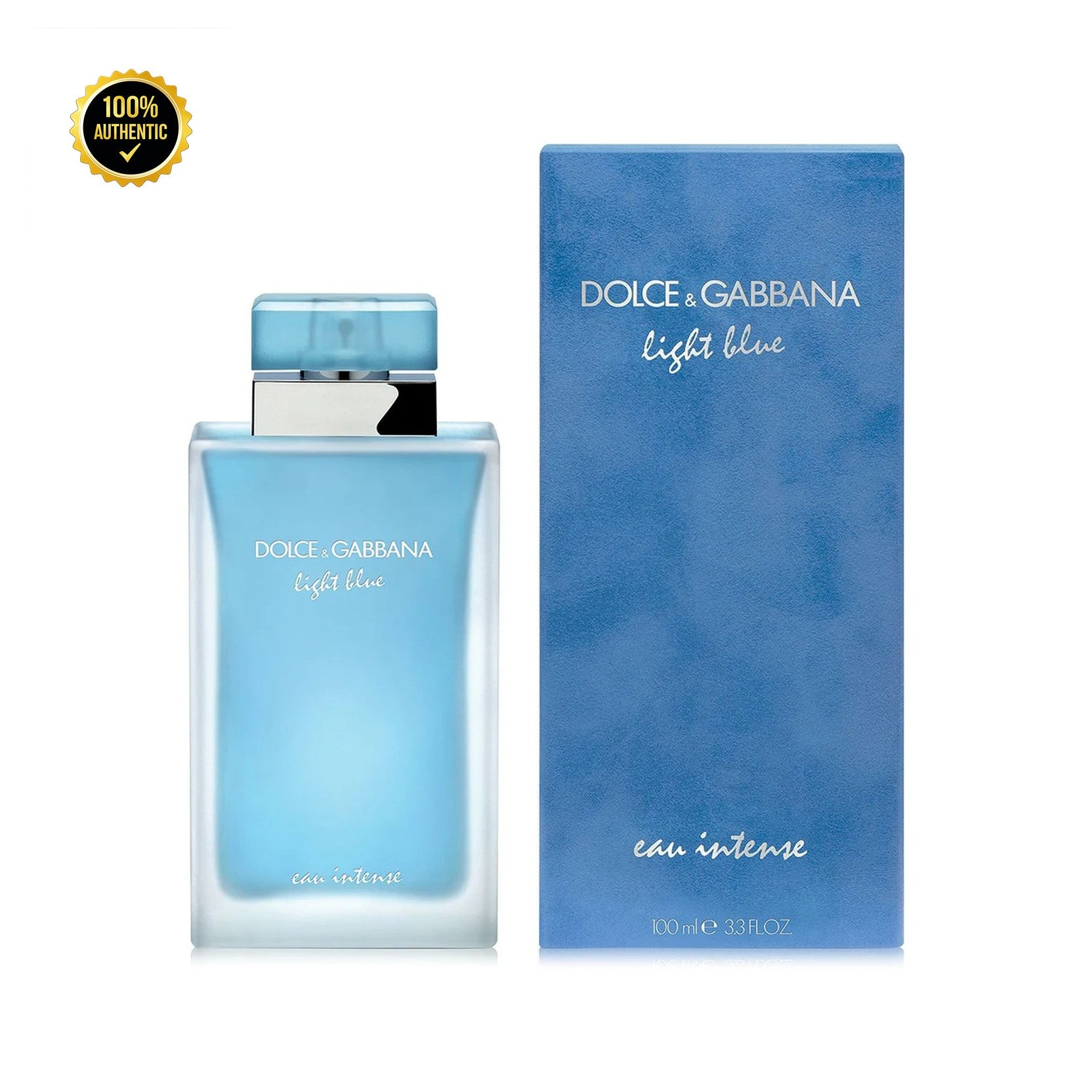 Set W- D&G Light Blue 3Pc (3.4oz EDT + 1.7oz Bl + 0.33oz EDT)