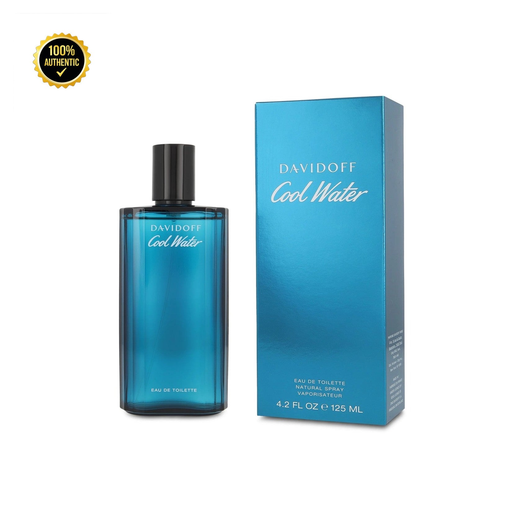 Set W- Davidoff Coolwater 3Pc (3.4oz EDT +2.5Bl+2.5Sg)
