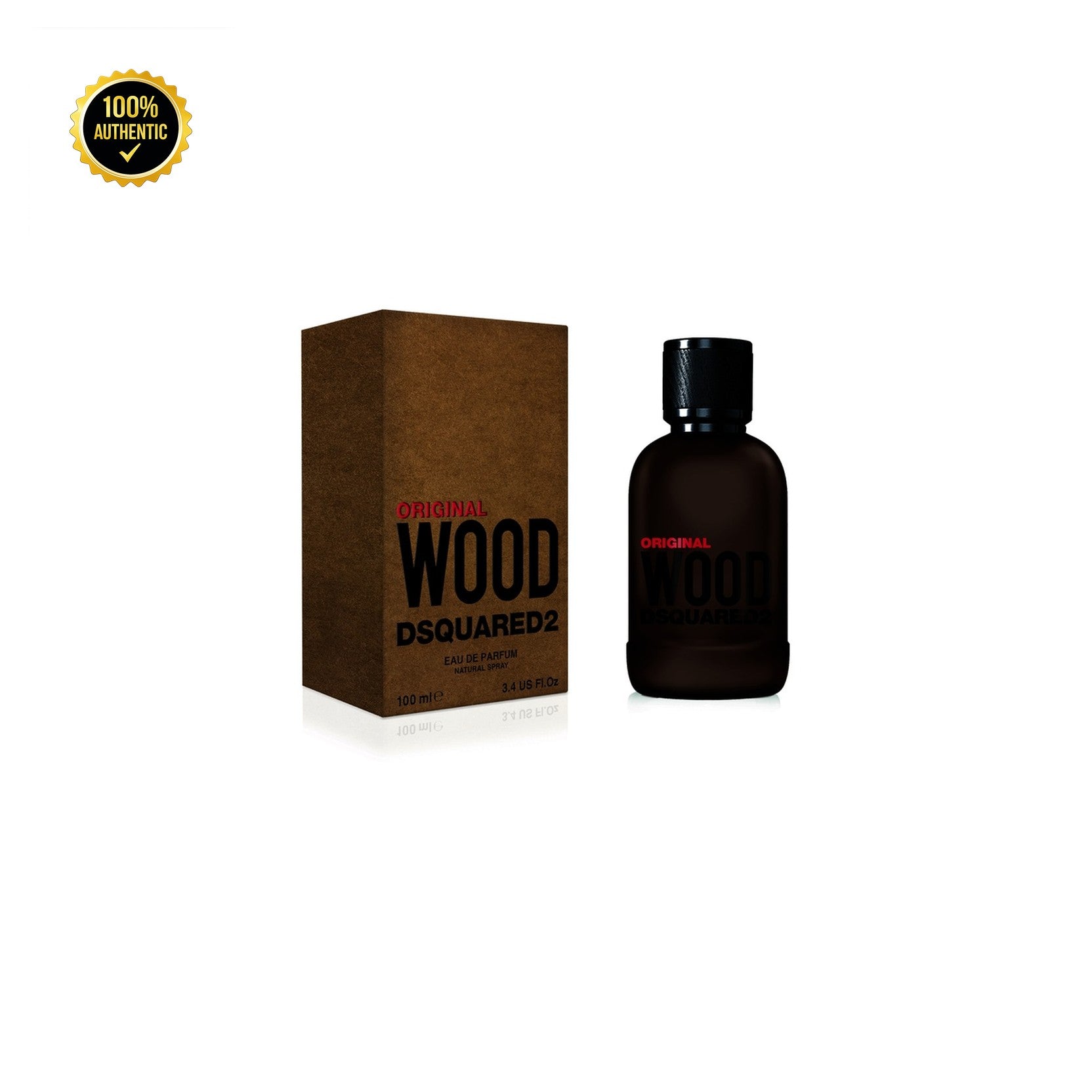 Set W- Dsquared2 Wood 3Pc (3.4oz EDT + 0.33oz EDT + 5.0oz S/G)