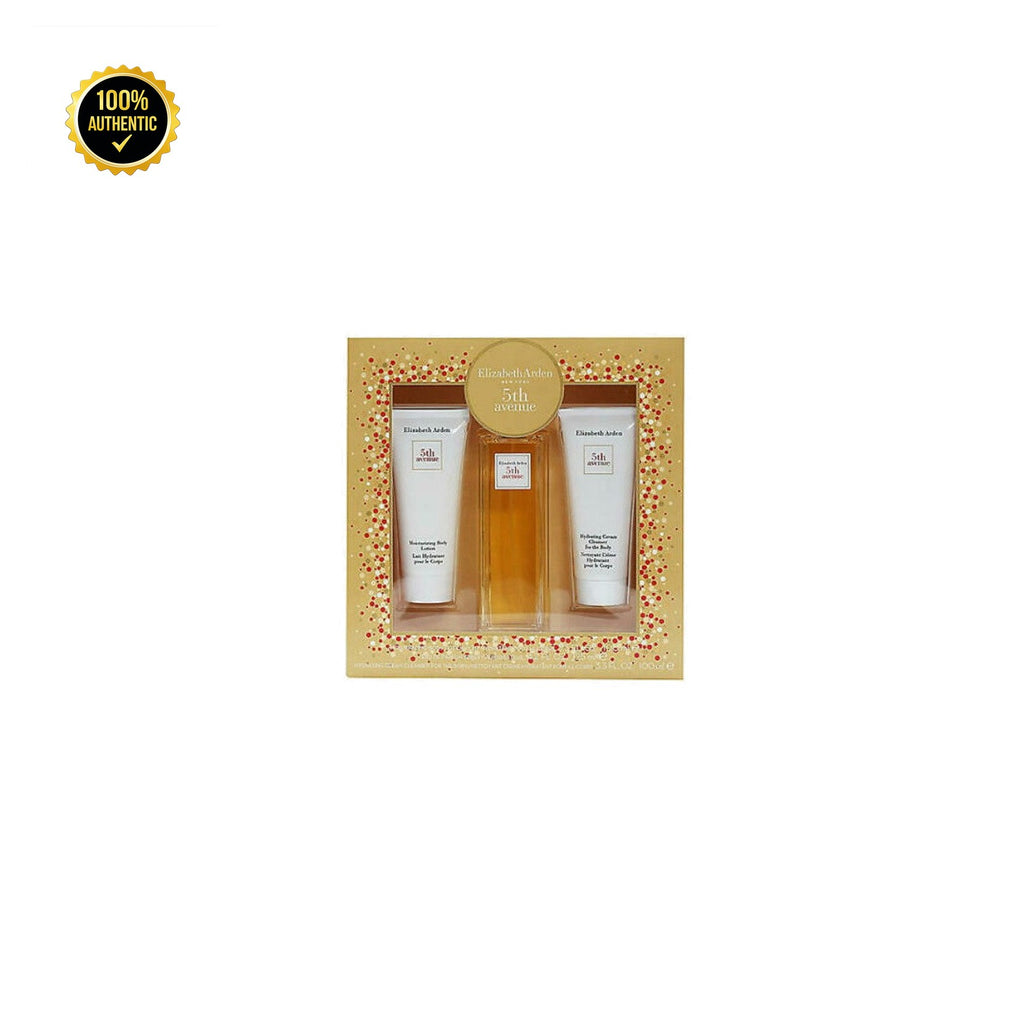 Set W- E. Arden 5Th Ave 3Pc (4.2oz EDP+3.4Bl+3.4Bw)
