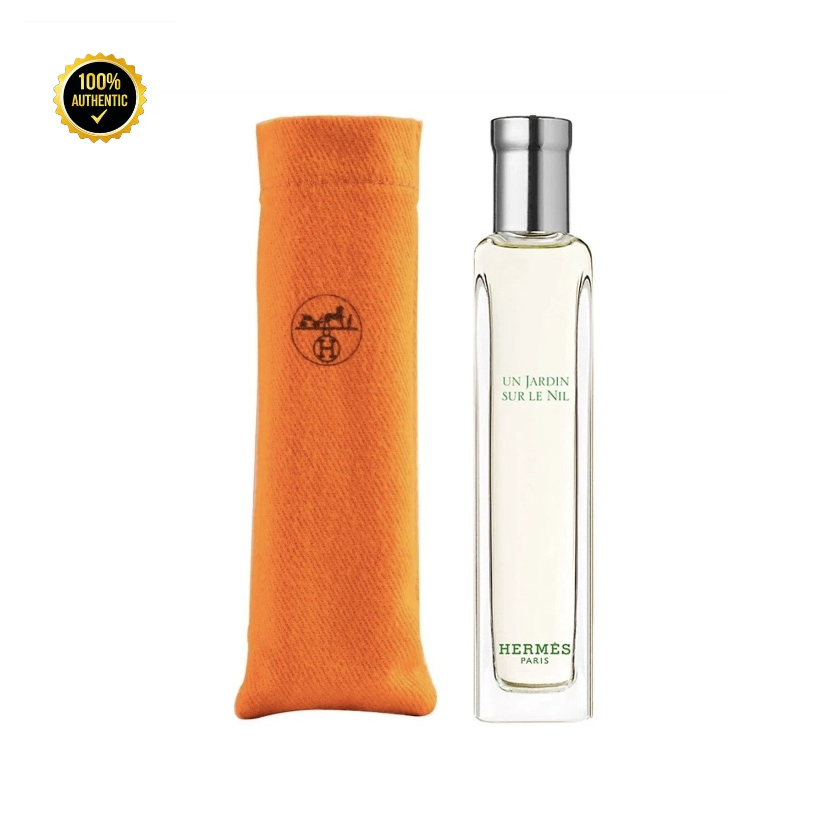 Set W- Hermes Un Jardin Sur Le Nil 3Pc (3.4oz EDT+O.5 EDT+ 1.3 Sg) Travel