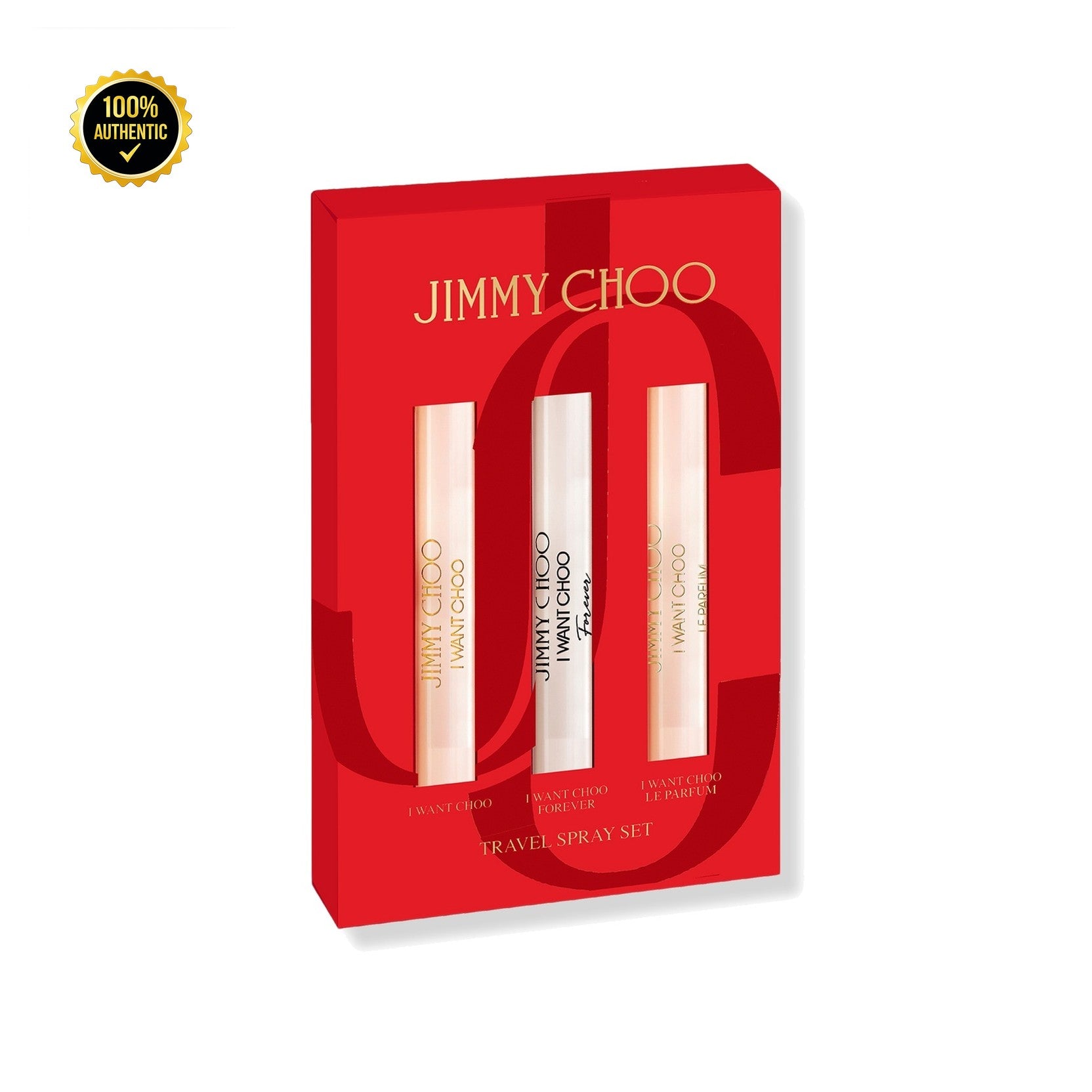 Set W Jimmy Choo I Want Choo Variety 3 X 10Ml (Jc I Want Choo+Forver+ Le Parfum)
