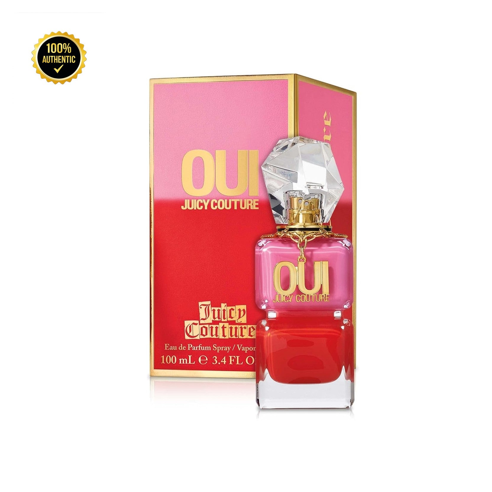 Set W- Juicy Couture Oui Splash 3Pc (3.4oz EDP+2X0.33)