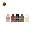 Set W Lattafa Badee Al Oud Collection 5 X 5Ml Minis (Glory+Honor & Glory+Sublime+Amethyste+Noble Blush)