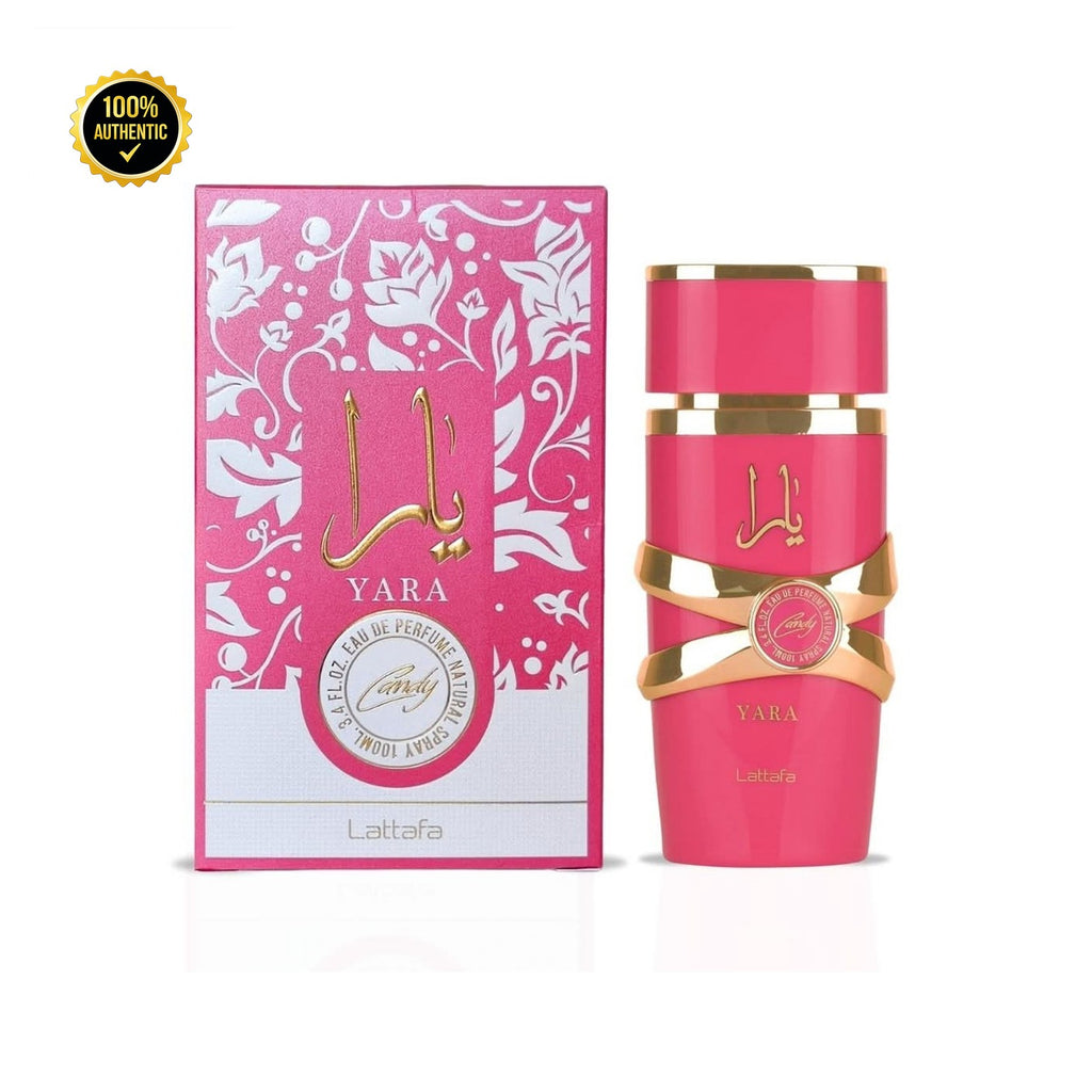 Set W Lattafa Yara 3.4oz EDP  + Yara Candy 3.4oz EDP