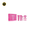 Set W- Moschino Toy 2 Bubblegum 4Pc(3.4oz EDT+3.4Bl+3.4Sg+5Ml Mini)