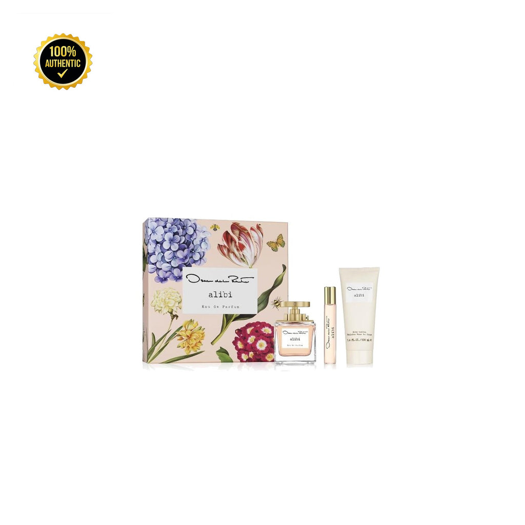 Set W- Oscar Alibi 3Pc (3.4oz EDP + 1.0oz EDP+3.4oz Bl)