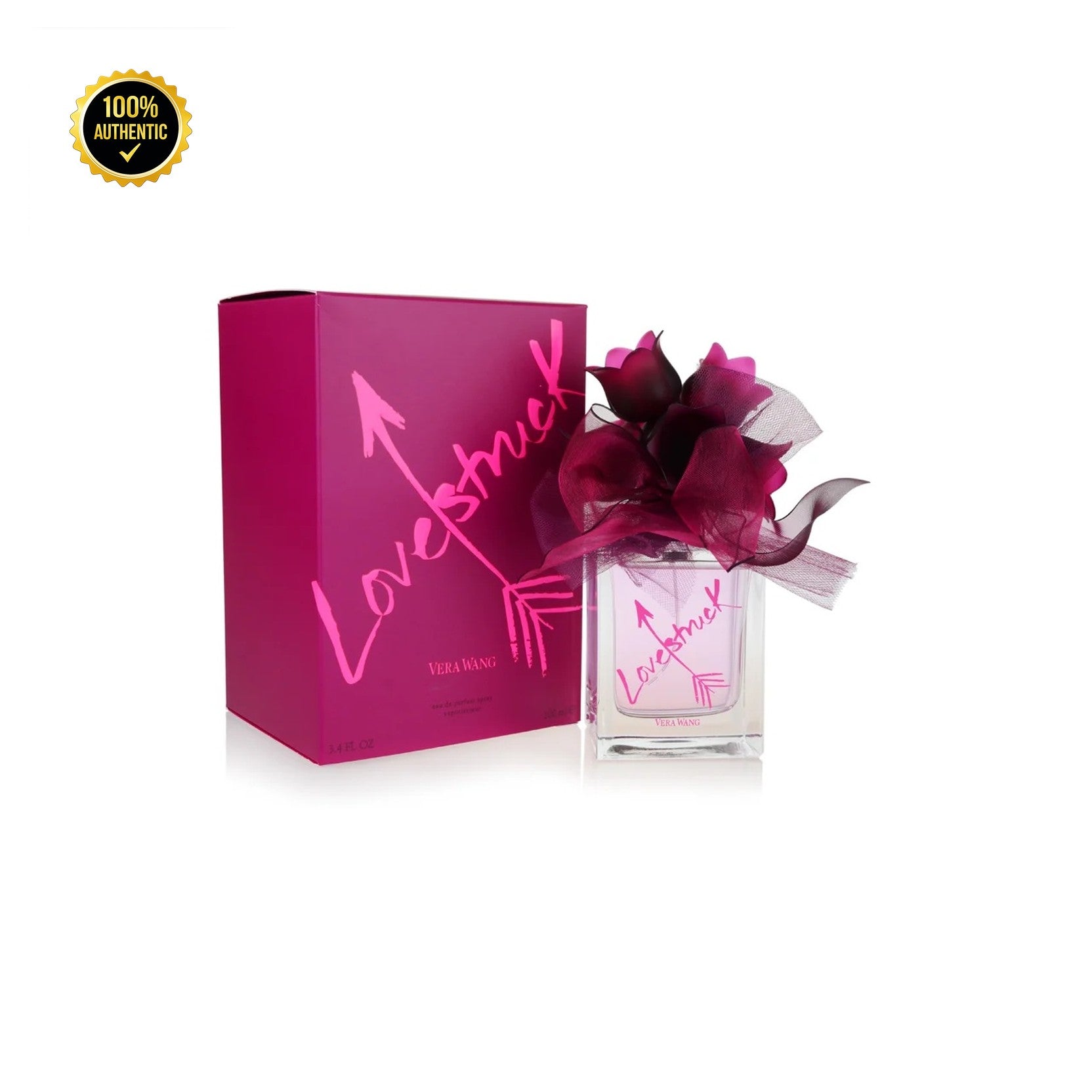 Set W- Vera Wang Love Struck -2Pcs (3.4oz + 5oz B/L)