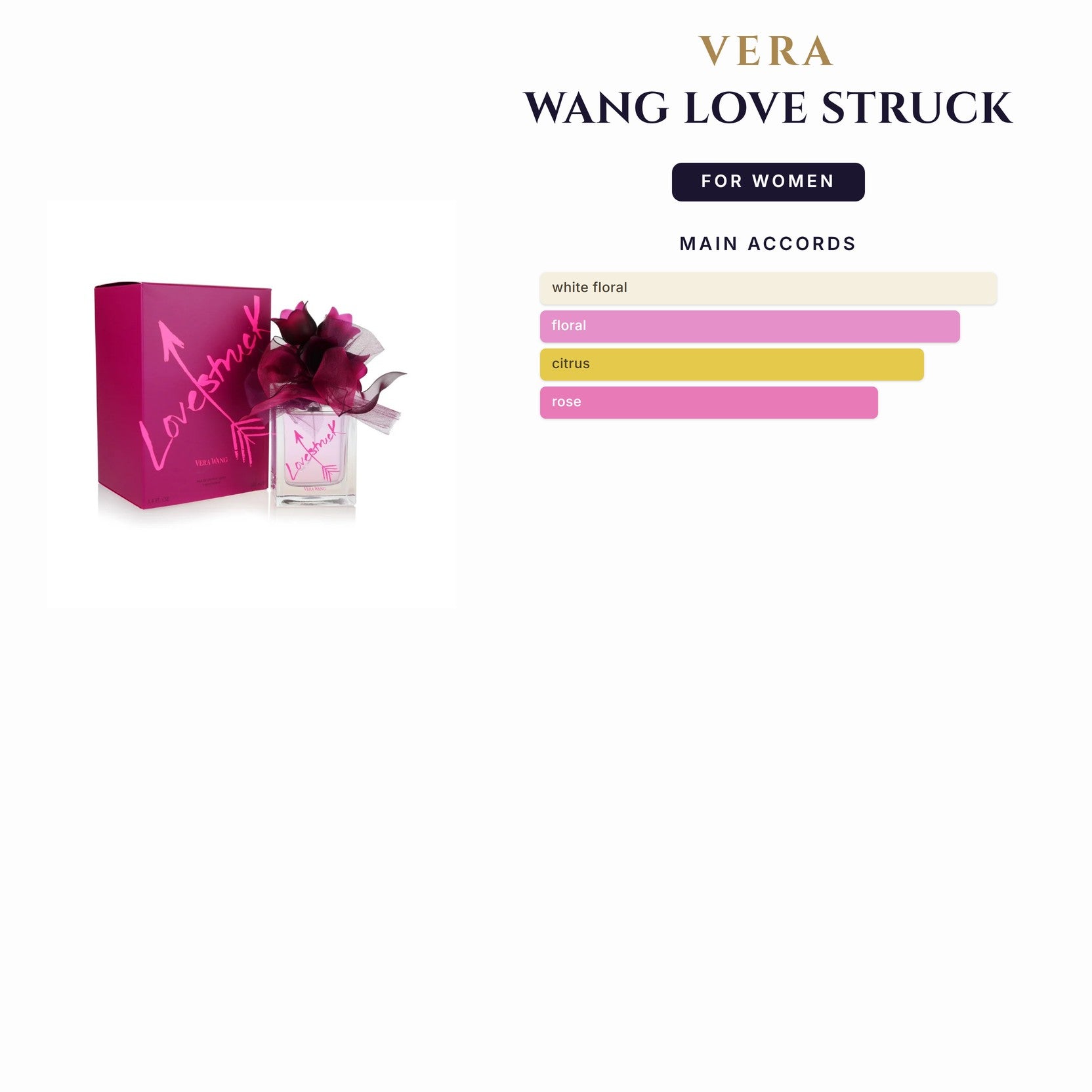 Set W- Vera Wang Love Struck -2Pcs (3.4oz + 5oz B/L)