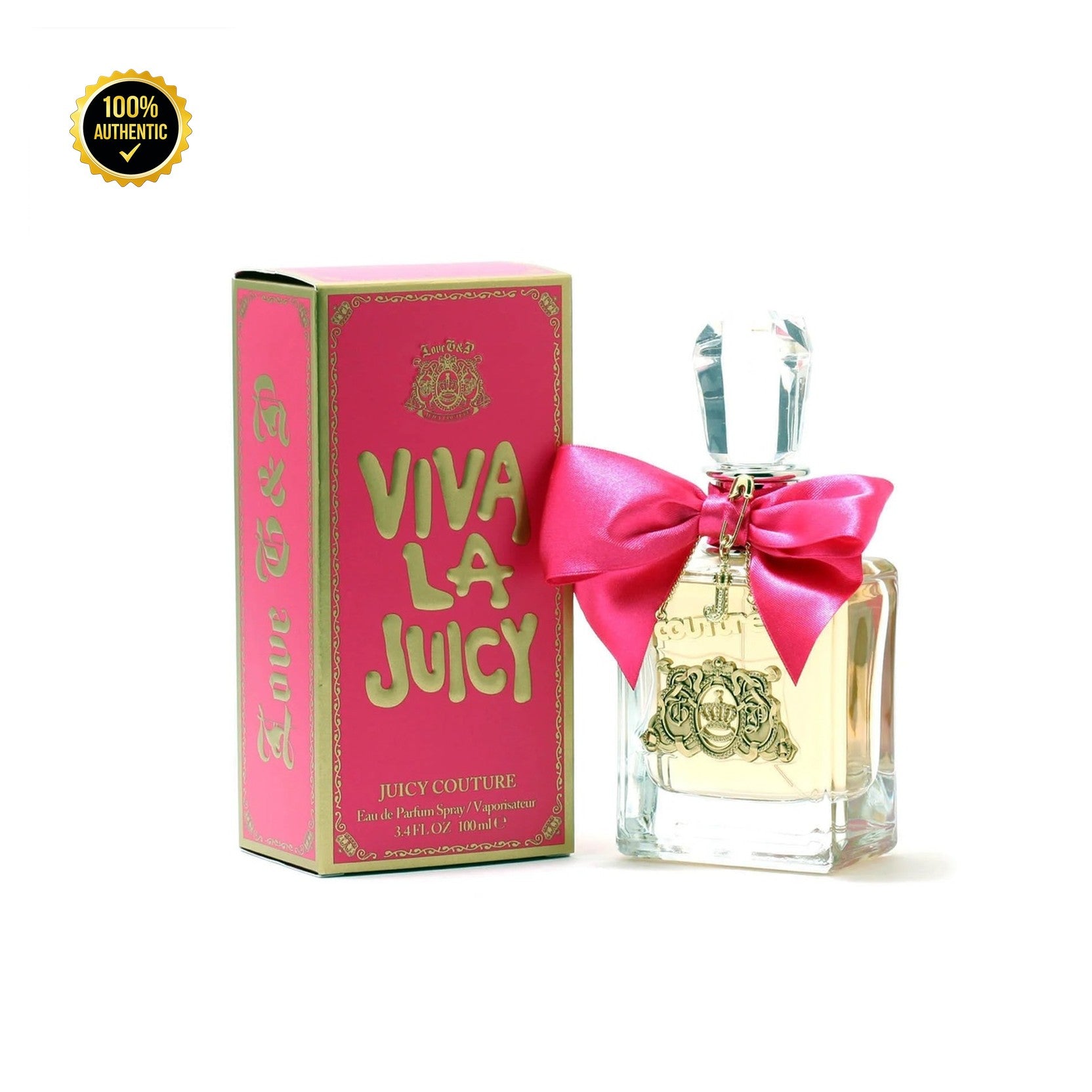 Set W- Viva La Juicy 3Pc (3.0oz EDP + 0.33oz + 0.33 Gold Couture)