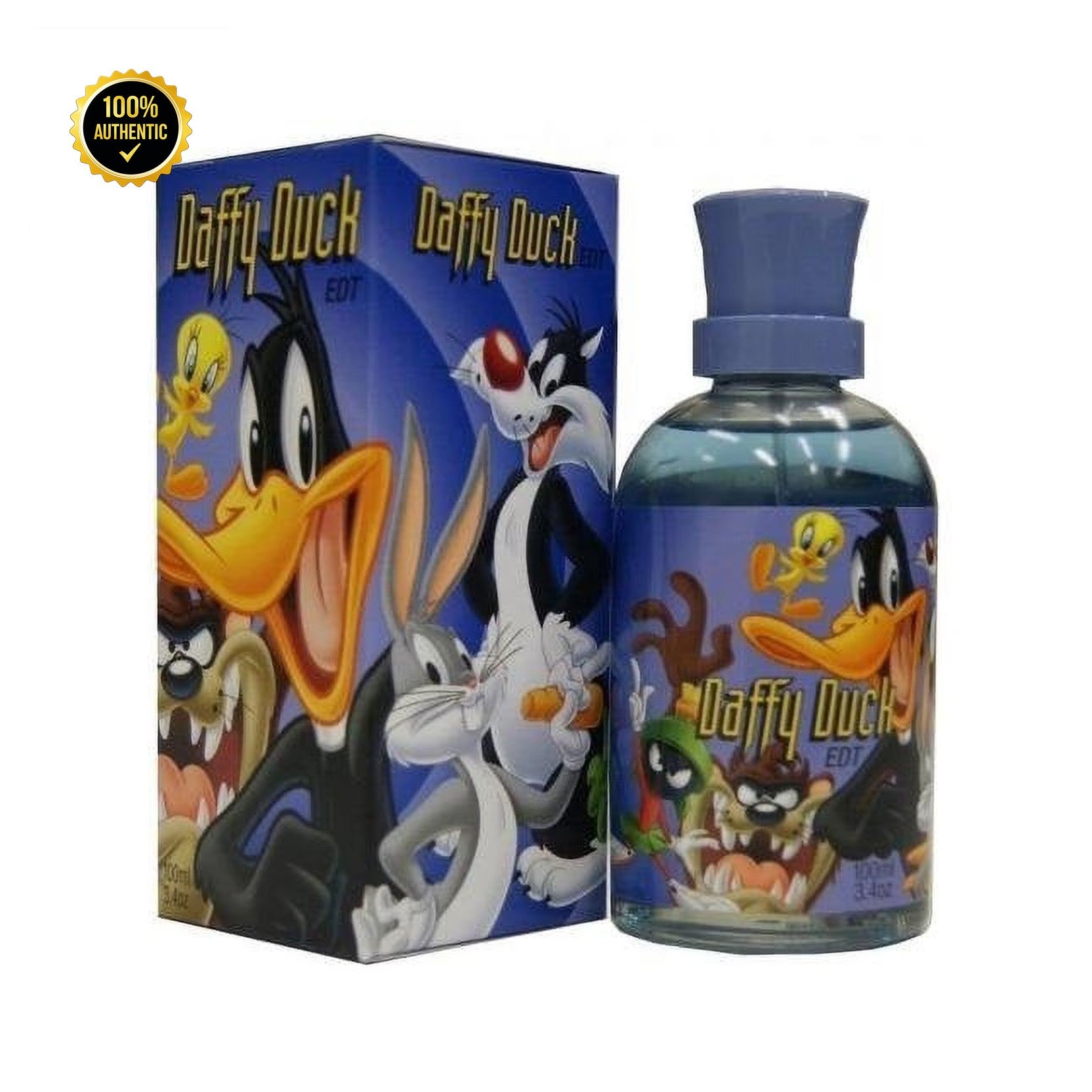 Set M- Kids- Daffy Duck -3Pcs (3.4oz + 3.4oz S/G + Key Chain) Tin Can