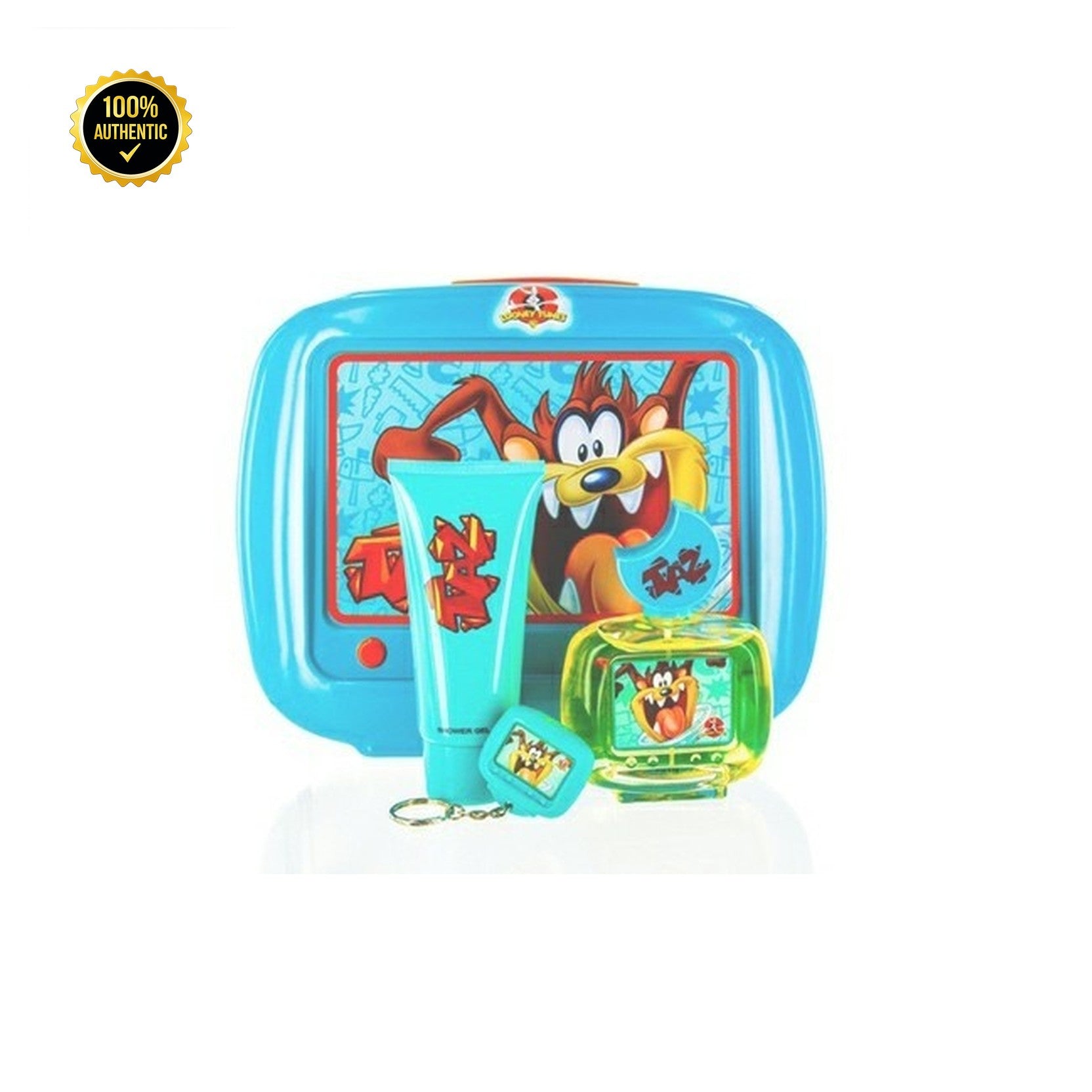 Set M- Kids- Taz -3Pcs (3.4oz + 3.4oz S/G + Key Chain) Tin Can