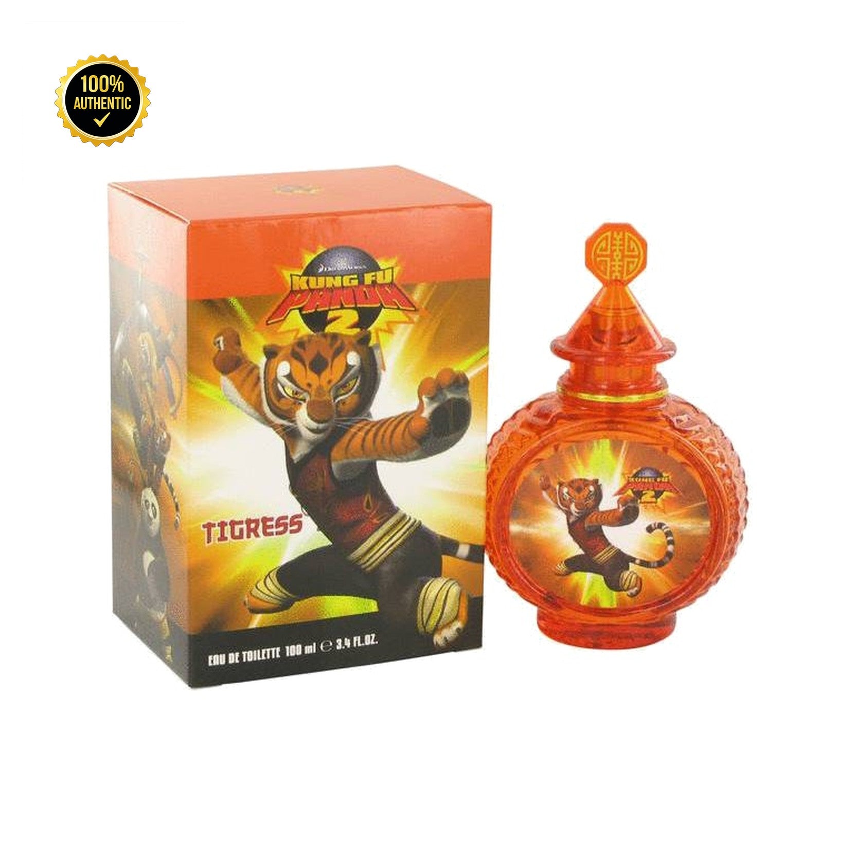Set W- Kids- Kung Fu Panda Tigress -3Pcs (1.7oz + 2.5oz S/G + Pin)